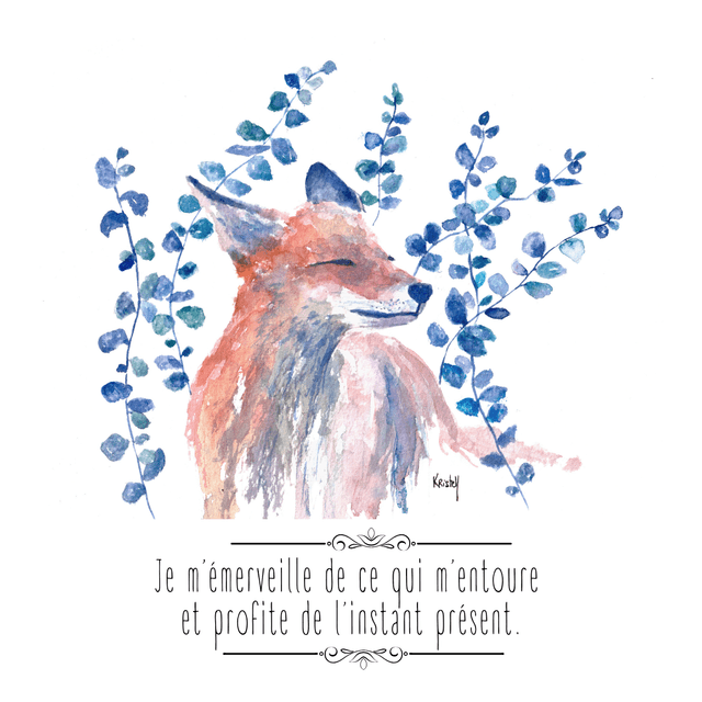 Jardin intérieur "Affirmations positives"