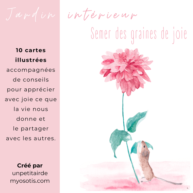 Jardin intérieur "Semer des graines de joie" 