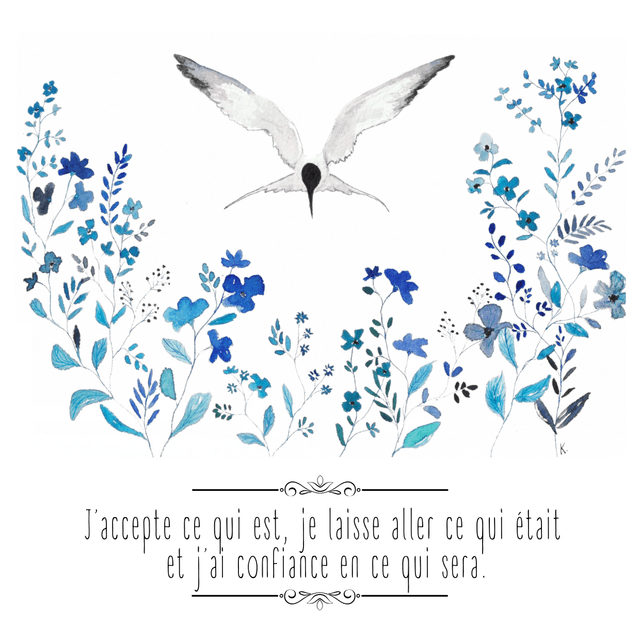 Jardin intérieur "Affirmations positives"